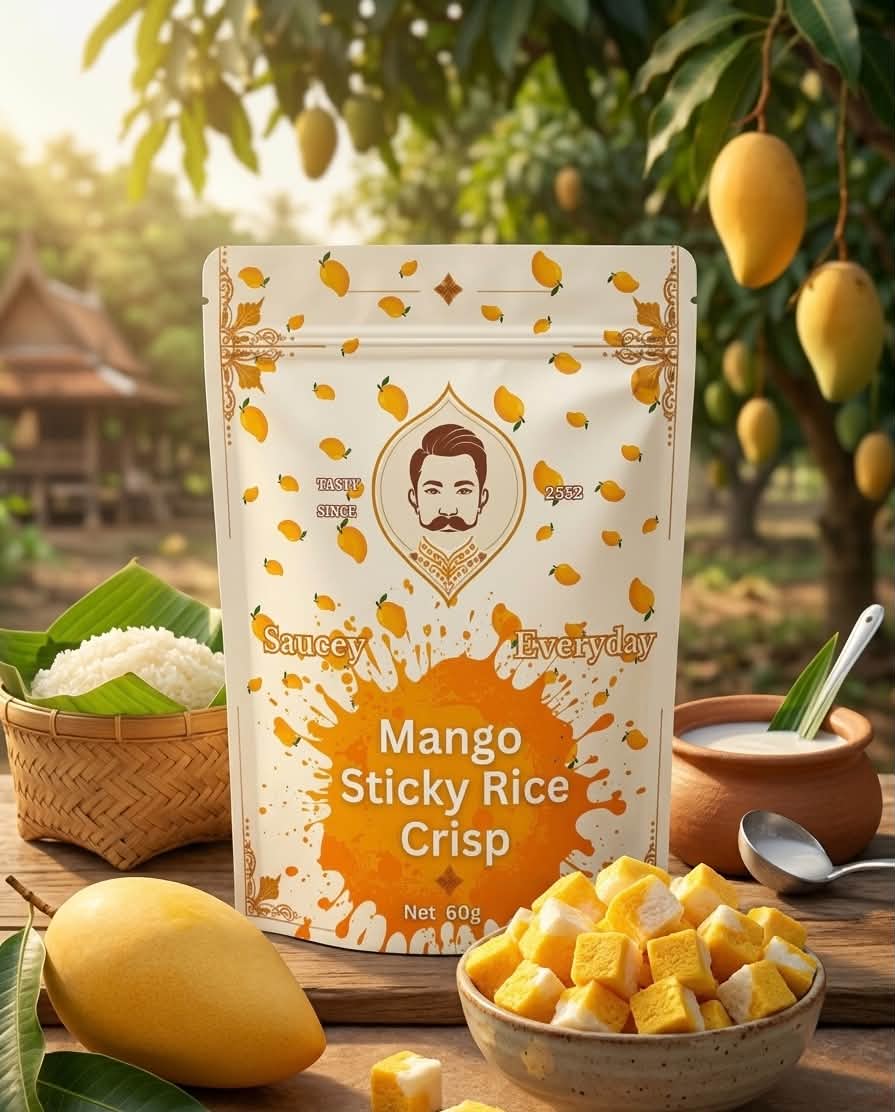 Mango Sticky Rice Crunch
