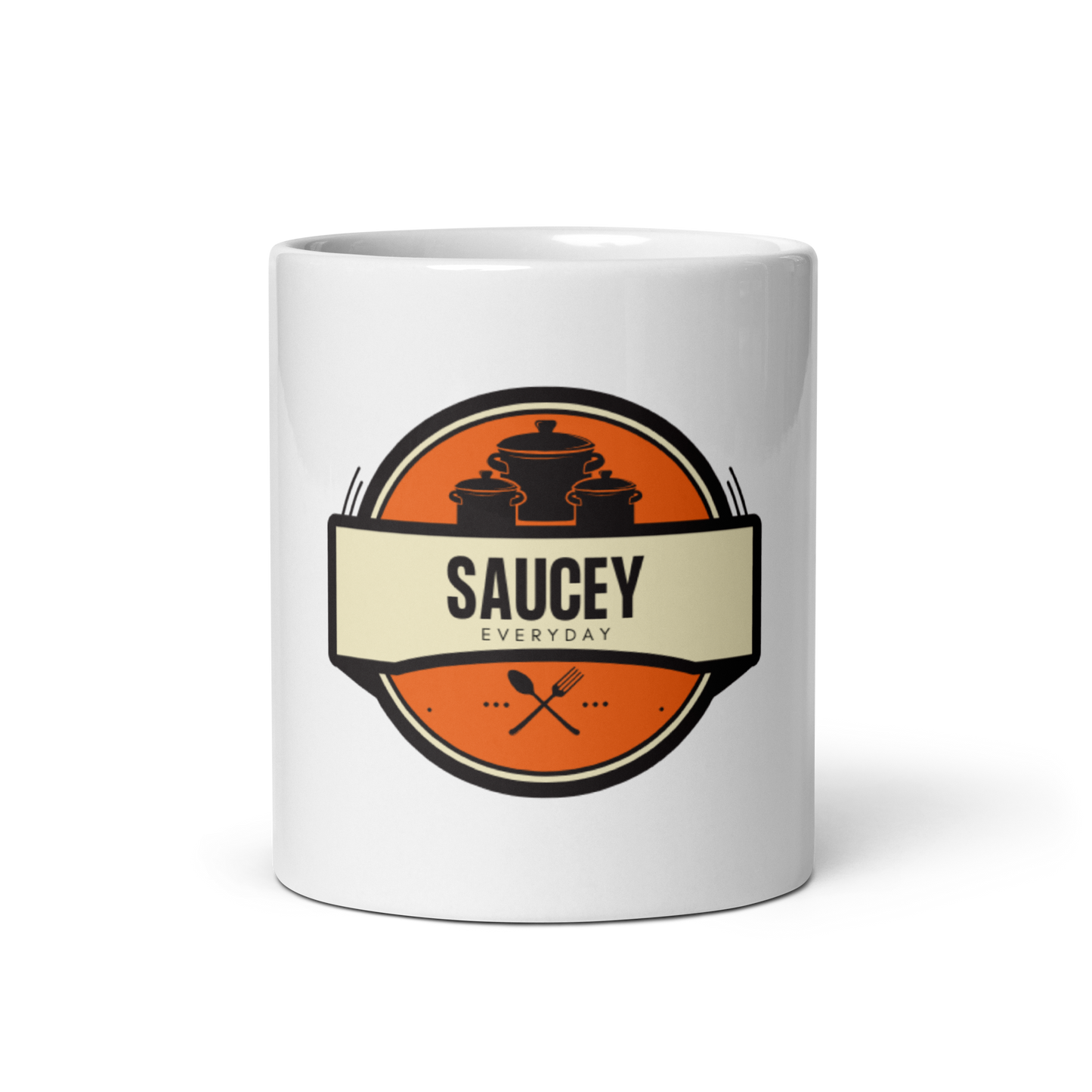 Saucey Everyday glossy mug
